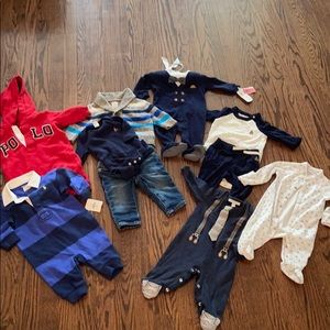 Designer baby boy bundle. 0-3 months